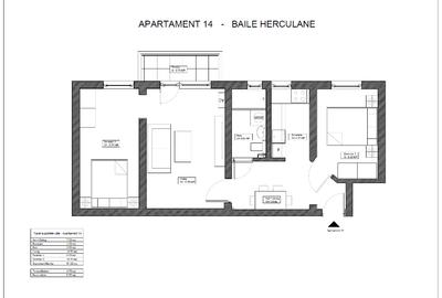 Apartament 3 camere Baile Herculane - 11