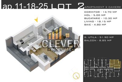 Apartament cu 2 camere decomandat în Theodor Pallady