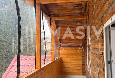 🏡 Casă din lemn masiv cu 7 camere, saună și teren generos – Azuga - 16