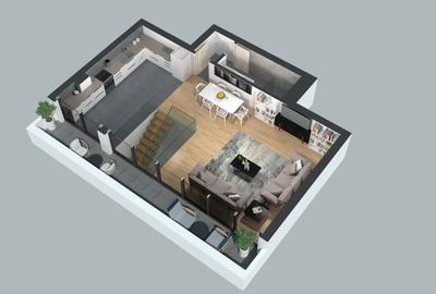 Penthouse 3 camere, cu finisaje premium, disponibilitate imediata - Comision 0 - 16
