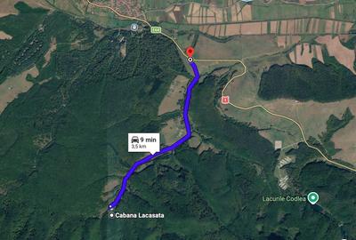 Teren intravilan 2.000 mp în Codlea, zonă verde | 9 min de E68 | 24 €/mp - 2
