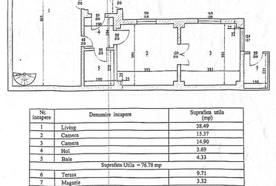 P+M Brancoveanu,aproape de metrou si parc,pretabil spatiu birouri/locuinta,5 cam - 20