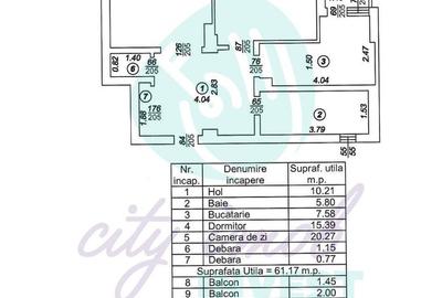 2 camere in noul cartier al Justitiei - Camera de Comert - 12