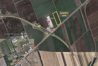 Teren intravilan 41.476 mp Sanpetru DN 11 Centura Brasov - 1