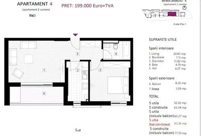 Apartament 2 camere I Eminescu | Boxa inclusa | Finisaje Premium - 10