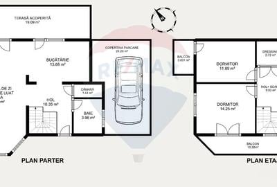 Casa de vanzare, Jucu de Sus teren 811mp, 4 Camere, 2 Bai, Priveliște - 28