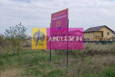 Săbăreni, teren intravilan 3767 mp, cu utilităti - 1