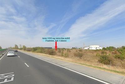 Teren 1000 mp Fundulea, deschidere Autostrada A2, ideal commercial - 7