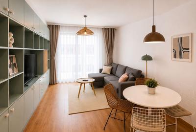 Apartament cu 2 camere decomandat, mobilat în Floreasca