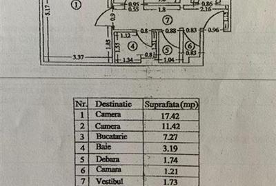 Apartament de 2 camere renovat Titan parc IOR - 1