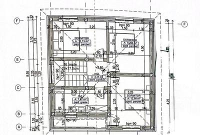 Vilă P+1, living + 4 dormitoare, 2 băi, Teren 350mp Vorovești Miroslava - 2