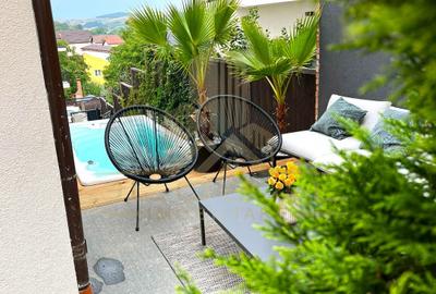 Apartament exclusivist, 92 mp, 2 niveluri, Curte 300mp , Piscină Gruia - 20