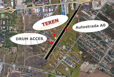 Teren Intravilan 324 MP Pantelimon Cernica Strada Papadiei Utilitati Comision 0 - 1