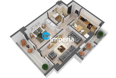 Apartament cu 2 camere Bloc Nou - INTABULAT zona CUG - 1