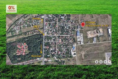 Otopeni / Teren de 1073 mp - Str. Ferme F nr. 33 - 2