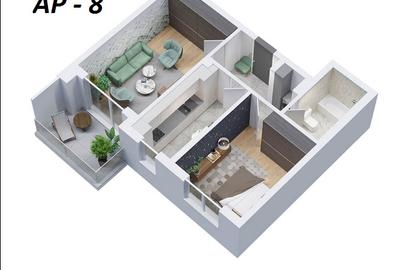 Apartament 2 Camere Prl Ghencea Dimri Residence New 2025 - 9
