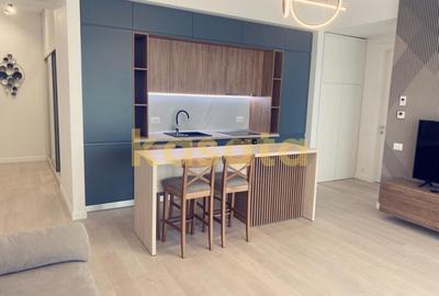 Apartament cu 2 camere circular, mobilat în Barbu Văcărescu