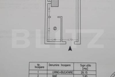 Garsoniera de vanzare, 33 mp, zona Central - Lazar Residence - 4