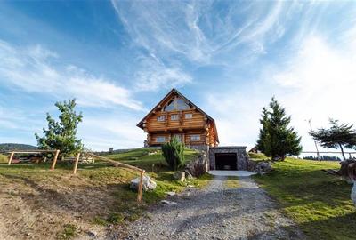 Casa din busteni cu ferma zootehnica si afacere (Tengheler, Com. Ditrau) - 1