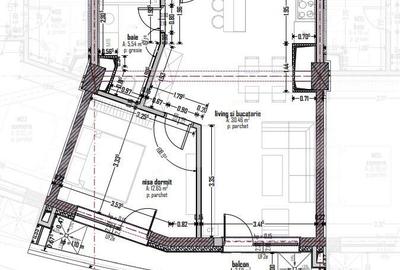 Apartament 2 camere, FINISAT, 49mp, zona Frunzisului - 10