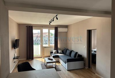 Apartament cu 2 camere, mobilat în Central