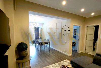 Apartament cu 2 camere semidecomandat, mobilat în Florești