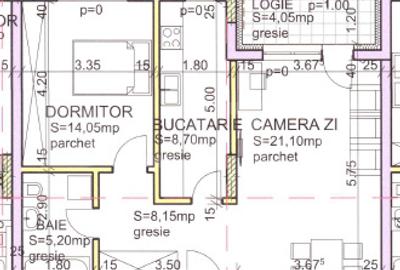 Apartament cu 2 camere, 57 mp, bloc nou - zona Andrei Muresanu - 8