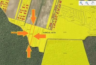9400 mp | Ideal pentru investitie | Tunari | Deschidere la padure - 1