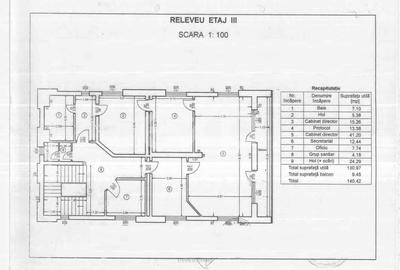 FRATII GOLESTI | Clădire P+3+M, 928 mp, teren 1.996 mp, deschidere 24,6 ml - 7