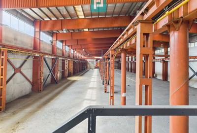 Hală industrială cu pod rulant și parcare betonată - 5