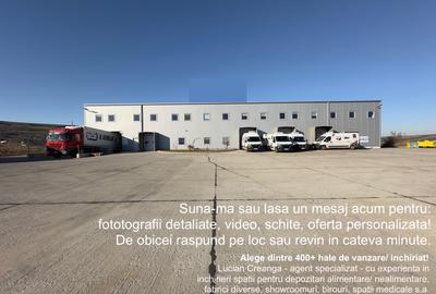 Spațiu industrial, 3026 mp în Dumești