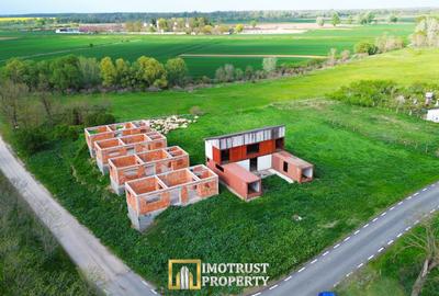 Casă modernă P+1 din containere – teren 575 mp – la 14km de Arad - 3