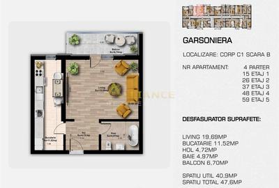 3 camere, 2 bai - Complex rezidential modern - confort, calitate si acces rapid - 15