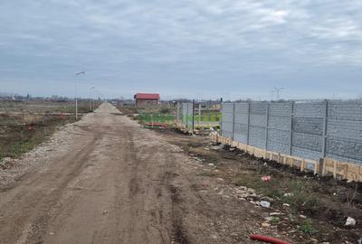 DN4 Popești -Frumușani -  Vânzare teren 500 mp - 10