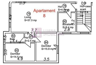 Apartament 4 camere | Arhitectilor | etaj 2 | NOU | finisat la cheie - 8