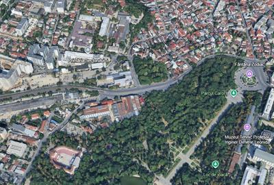 Zona Parcul Carol 17.000 mp desch 200 m urbanism P+4+M - 2
