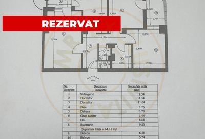 Apartament 3 camere decomandat, etaj 3, zona Dedeman-Pitesti - 1