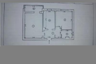 Apartament 2 Camere - Zona CET - Etaj Intermediar - Mobilat - Centrala Pe Gaze