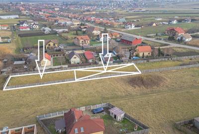 Două Loturi Alăturate de 500 mp Disponibile în Bod, Strada Gării - 1