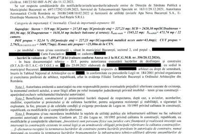 Teren cu Autorizatie | Sector 2 | Zona Barbu Vacarescu - 7
