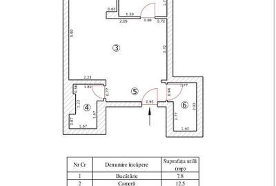 Apartament central 2 camere - 13