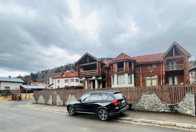 Cabana vânătorească din lemn cu vedere spectaculoasa, langa Castelul Cantacuzino - 32