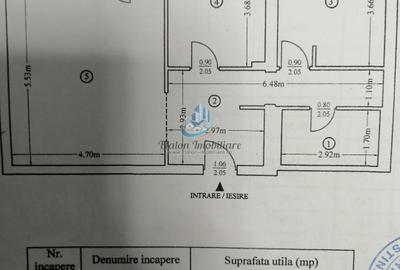 Apartament 2 camere decomandat, parter, 72 mp, Precista, Piatra Neamt - 2