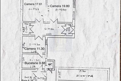 Apartament 3 camere de vanzare in vila interbelica *Piata Regina Maria* - 20