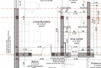Apartament cu 1 camera si 26 mp gradina- Calea Urseni - 2