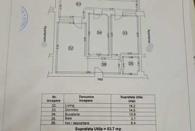Kamsas -  2 Camere Decomandat | Bloc Nou 2024 | Parcare Proprietate  | Mobilat - 36