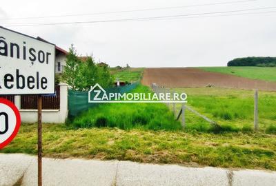 Sanisor - Teren intravilan 1812mp + 300 mp drum privat - 1