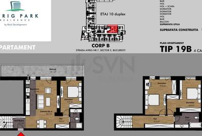 REA1023136 DIRECT DEZVOLTATOR I AVRIG RESIDENCE I 4 CAMERE DUPLEX - 5