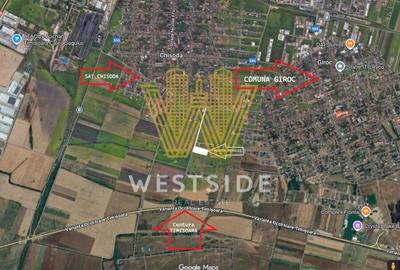 Teren Construcții intravilan de 974 mp, în Girocului