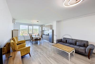 Apartament cu 2 camere, 56 mp, parcare, panoramic superb, Piata 1 Mai - 1